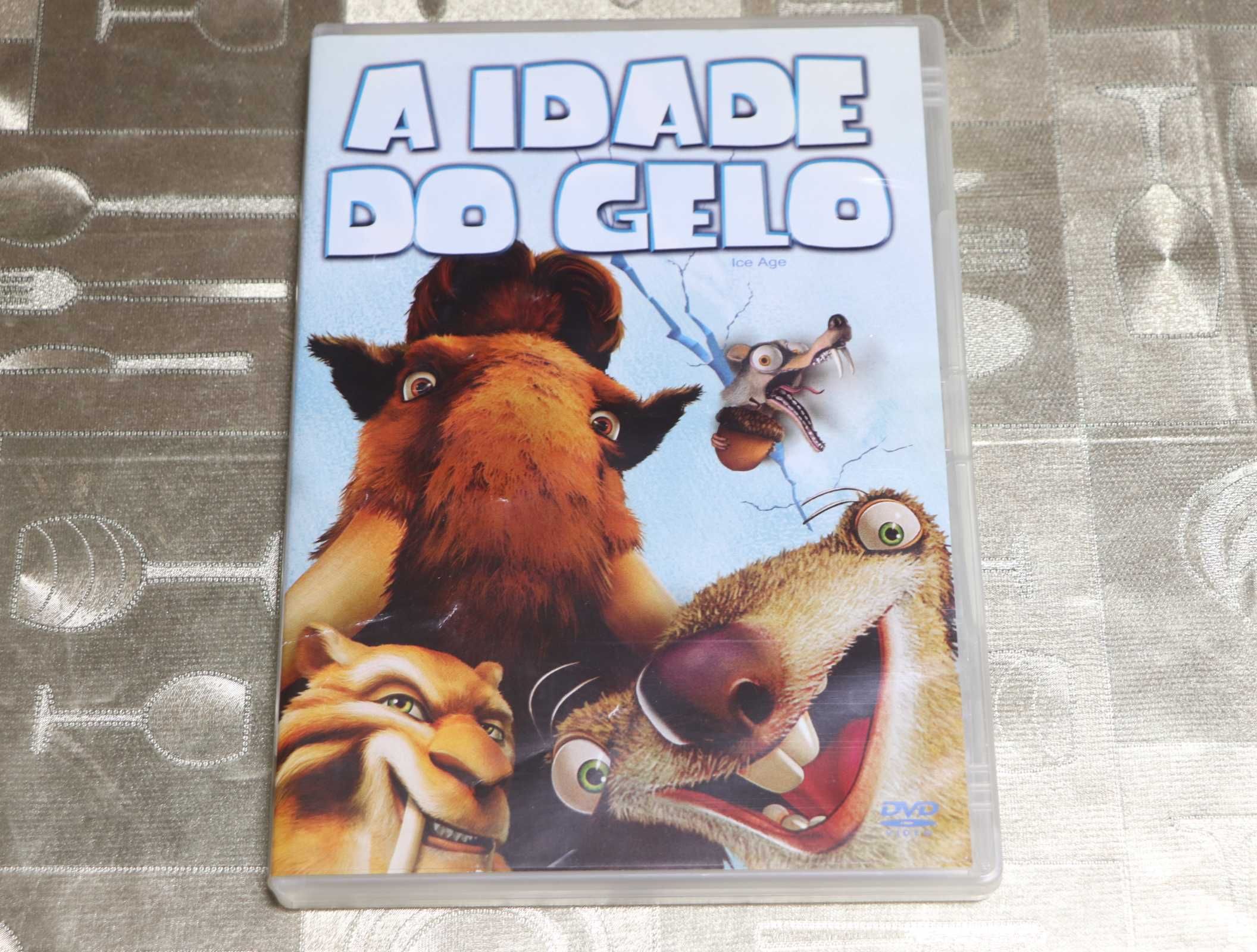 DVDs A Idade do Gelo 1, 3 e 4
