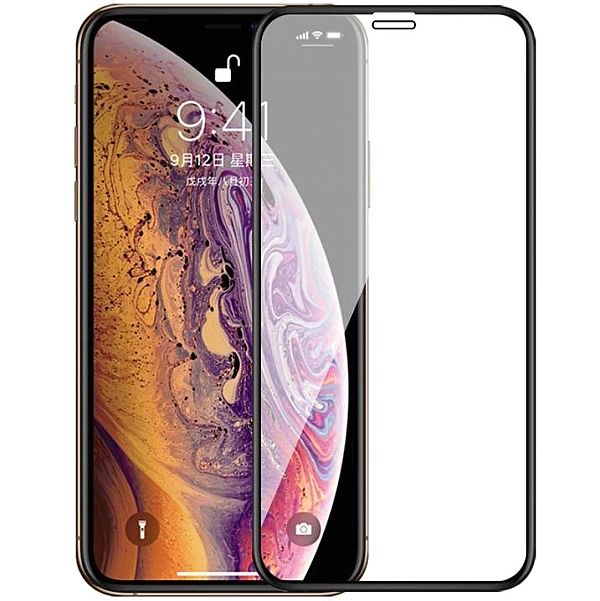 iPhone X / Xs Szkło Hartowane Ochronne 5d Cały Ekran Klejone po całośc