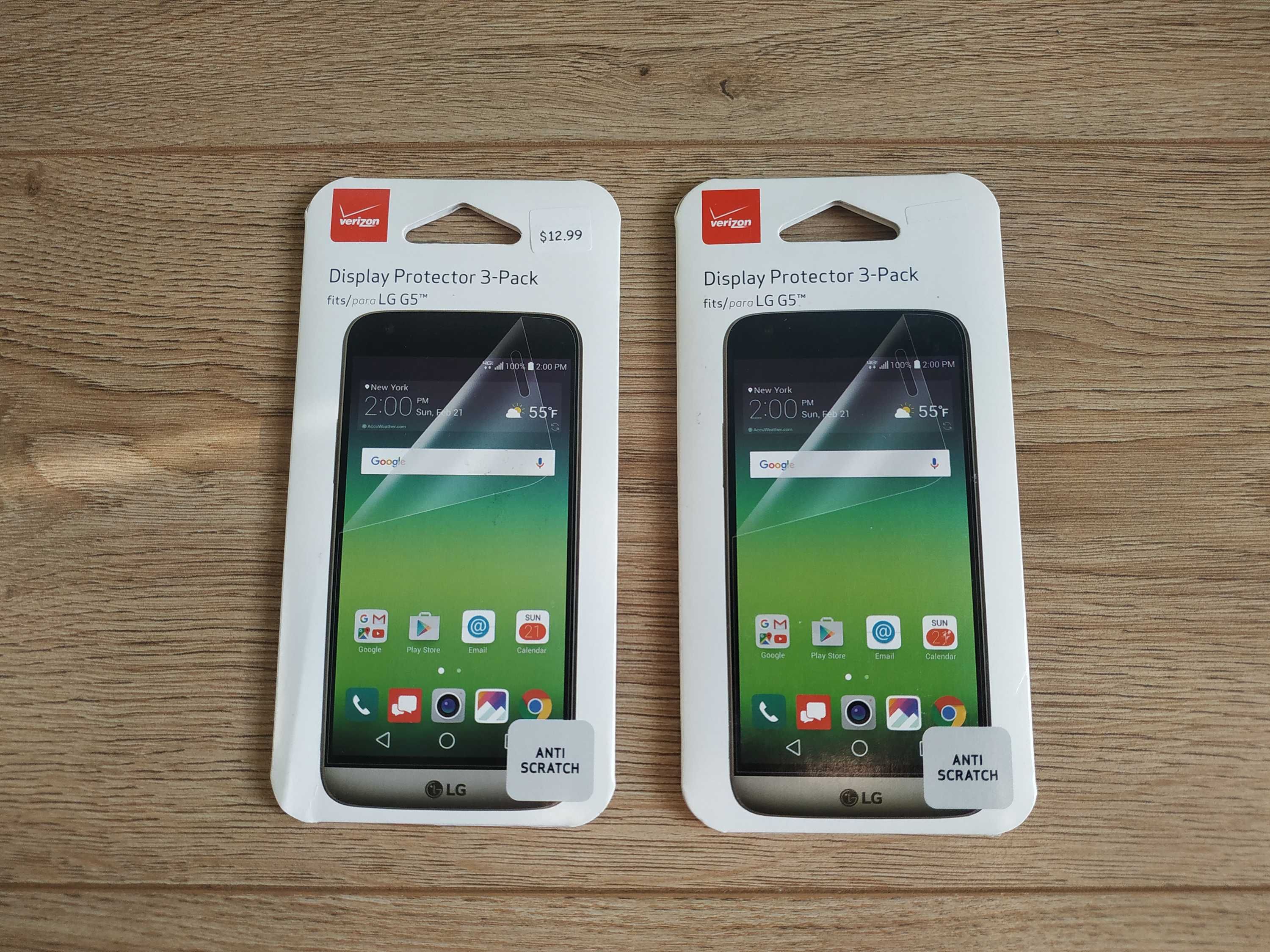 Зaщитная плeнка Vеrizon 3шт на LG G5 H820 H830 H831 H850 Ls992 Vs987