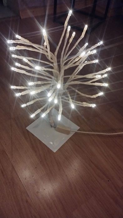 drzewko ledowe kolor biały