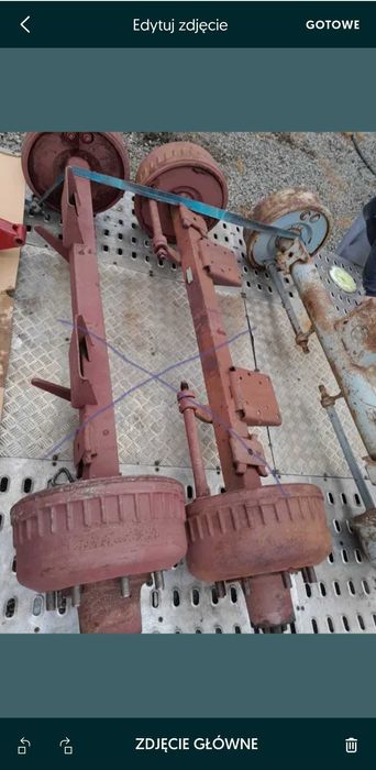 Oś do przyczepy  HL811