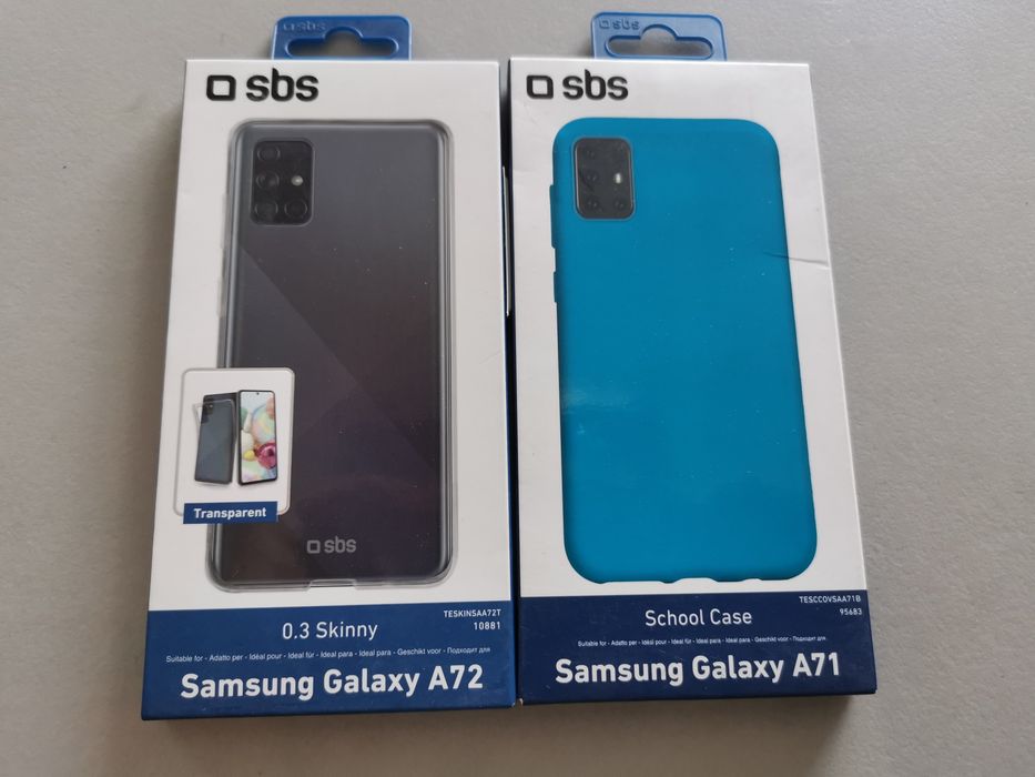 Etui nakładka case plecki do Samsung Galaxy A71 zestaw 2 sztuk