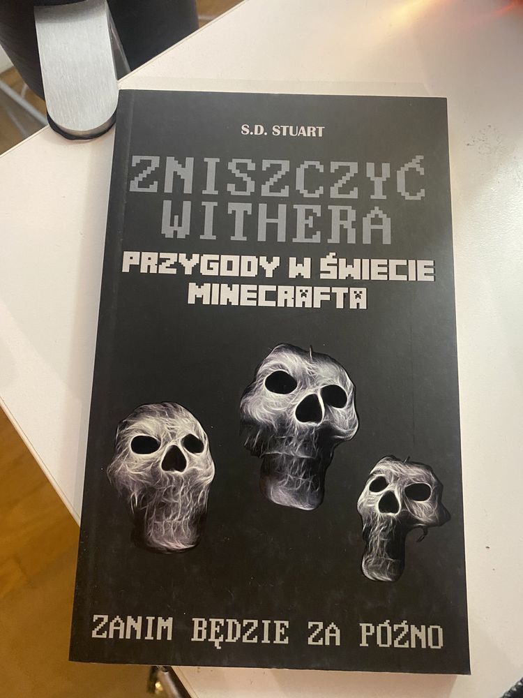 Minecraft przygody ksiażka