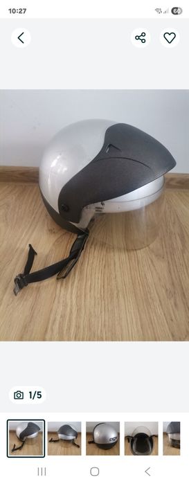 kask AGV na hulajnoge skuter motor