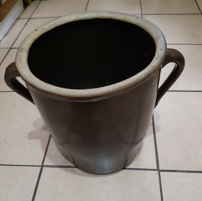 Garnek do kiszenia kamionkowy