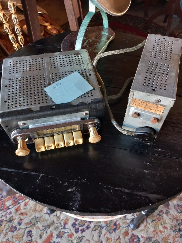 Antigo Radio auto blaupunkt stuttgart