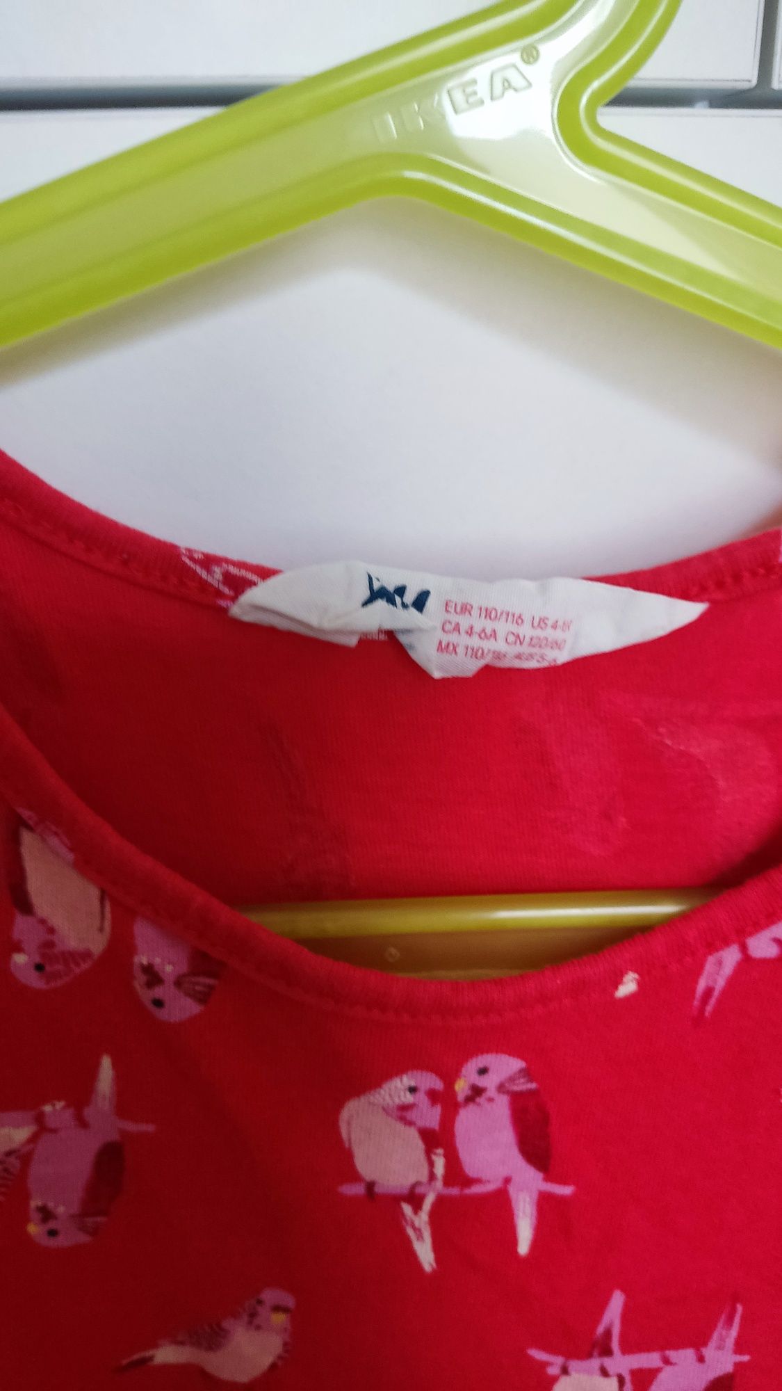 Sukienka letnia H&M 110/116