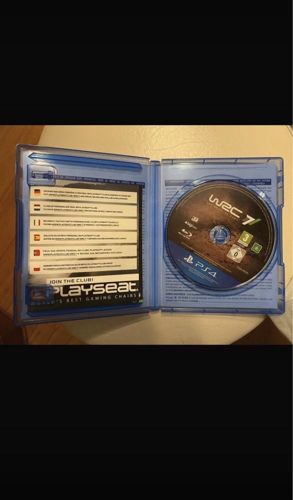 Wrc 7 jogo playstation4