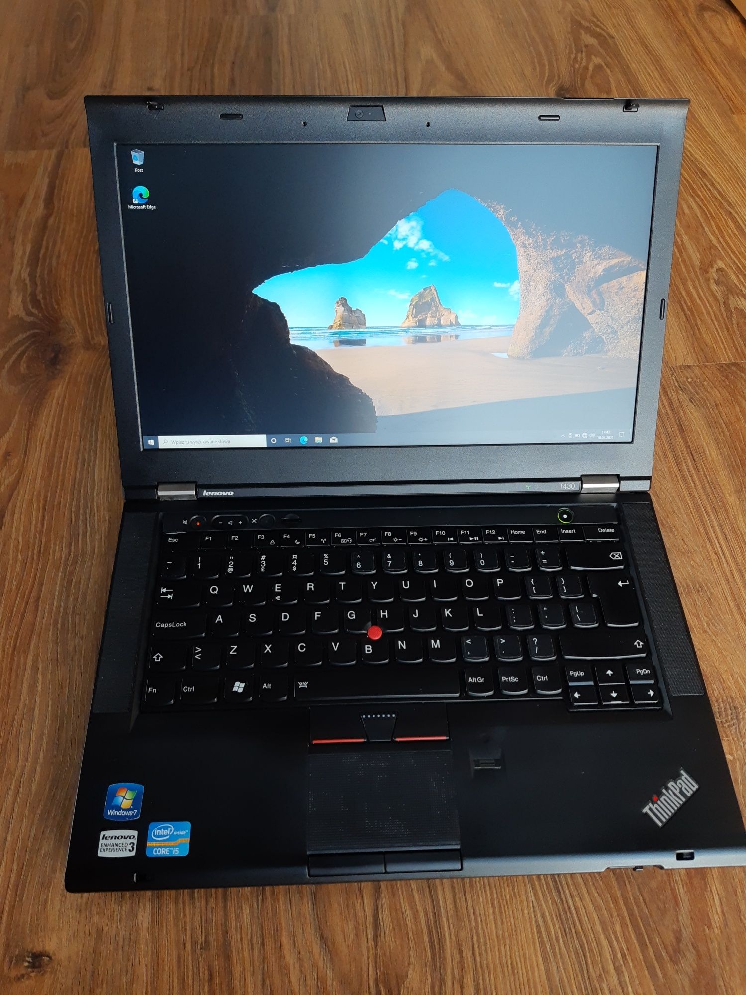 Laptop Thinkpad T430 Nvidia i5 8GB + stacja dokująca