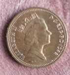 Moneta kolekcjonerska Elżbieta II Two Pence 1988