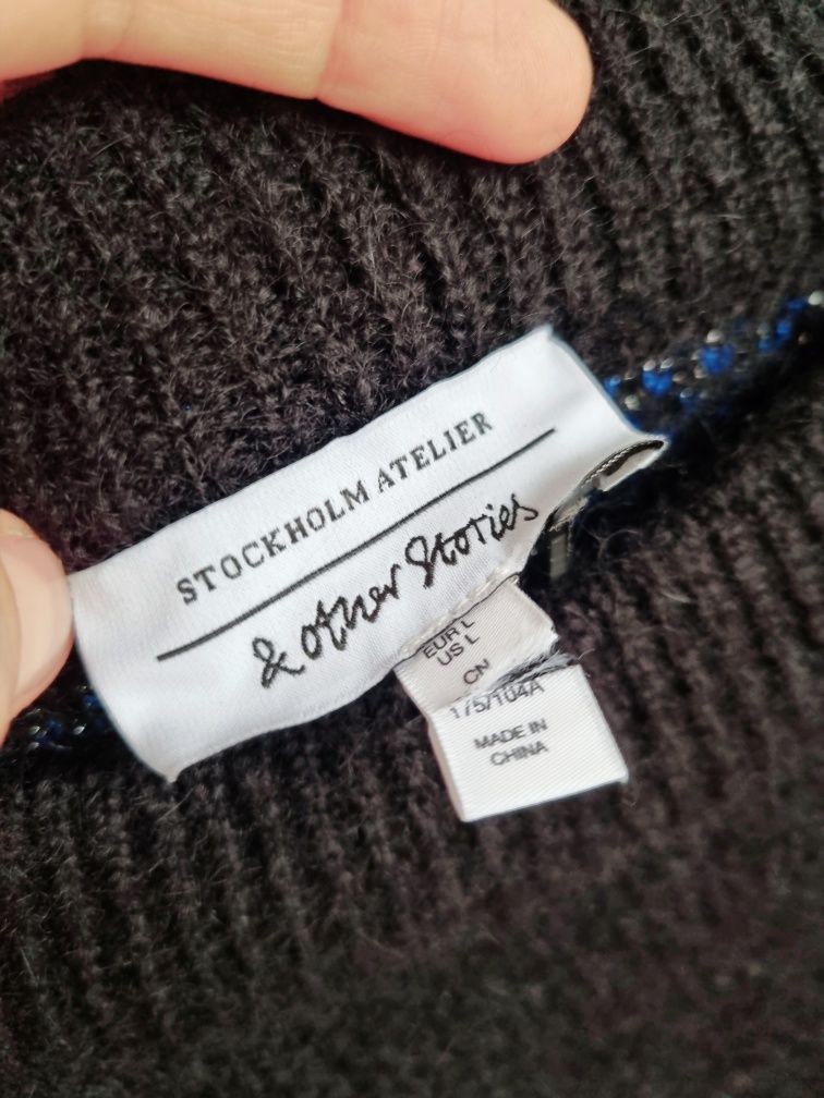 Новый шерстяной массивный свитер &other stories