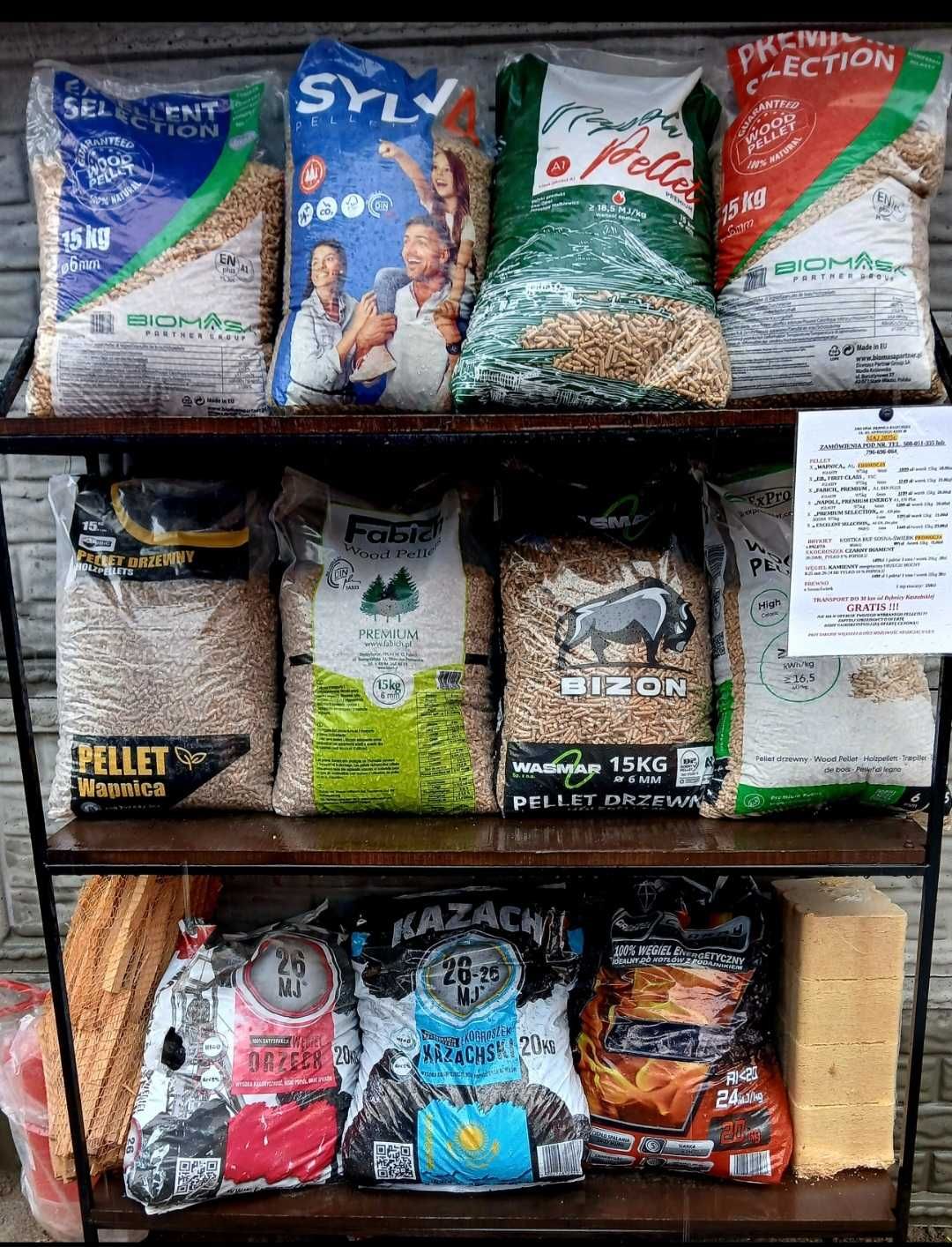 Eko-Opał, PELLET, BRYKIET, DOWÓZ, Doradzimy Najlepiej