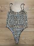 Boohoo jednoczęściowy kostium kąpielowy animal print 38/40