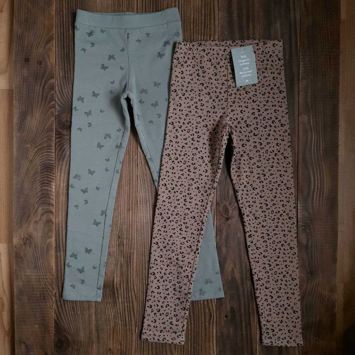 Нові теплі леггінси H&M на 4-6-7-8-9 років. 110 116 122 128 134 лосини