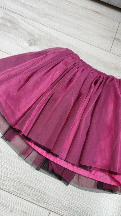 Spódnica fioletowa tiulowa 140 cm 10 lat 9 lat