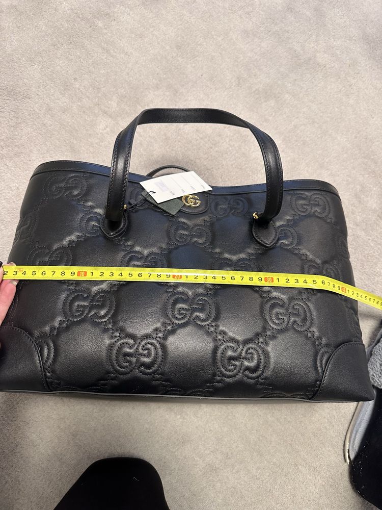 Torba Shopper Gucci 100 % skóra Chanel Prada