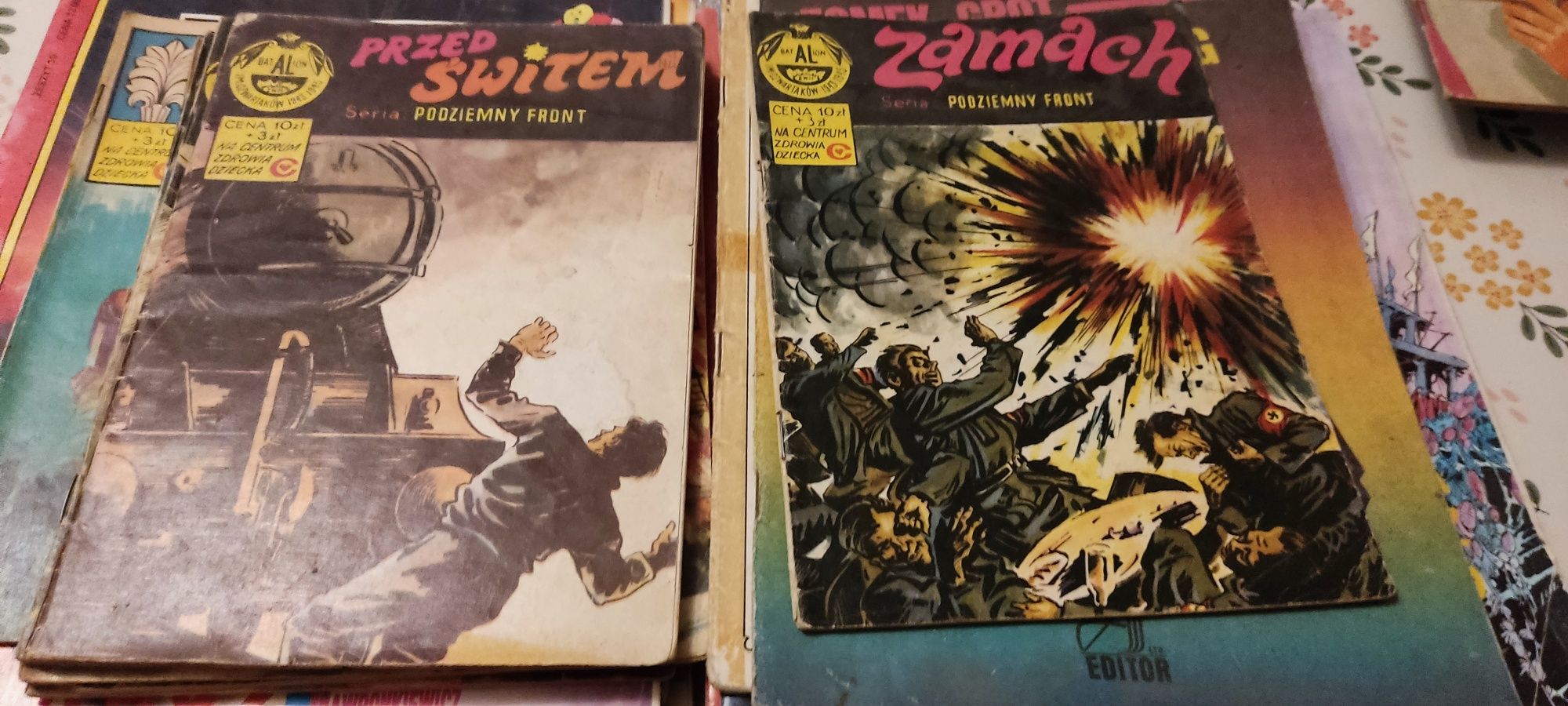 Podziemny front komiksy 6szt