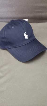 Granatowa czapka Polo Ralph Lauren nowa