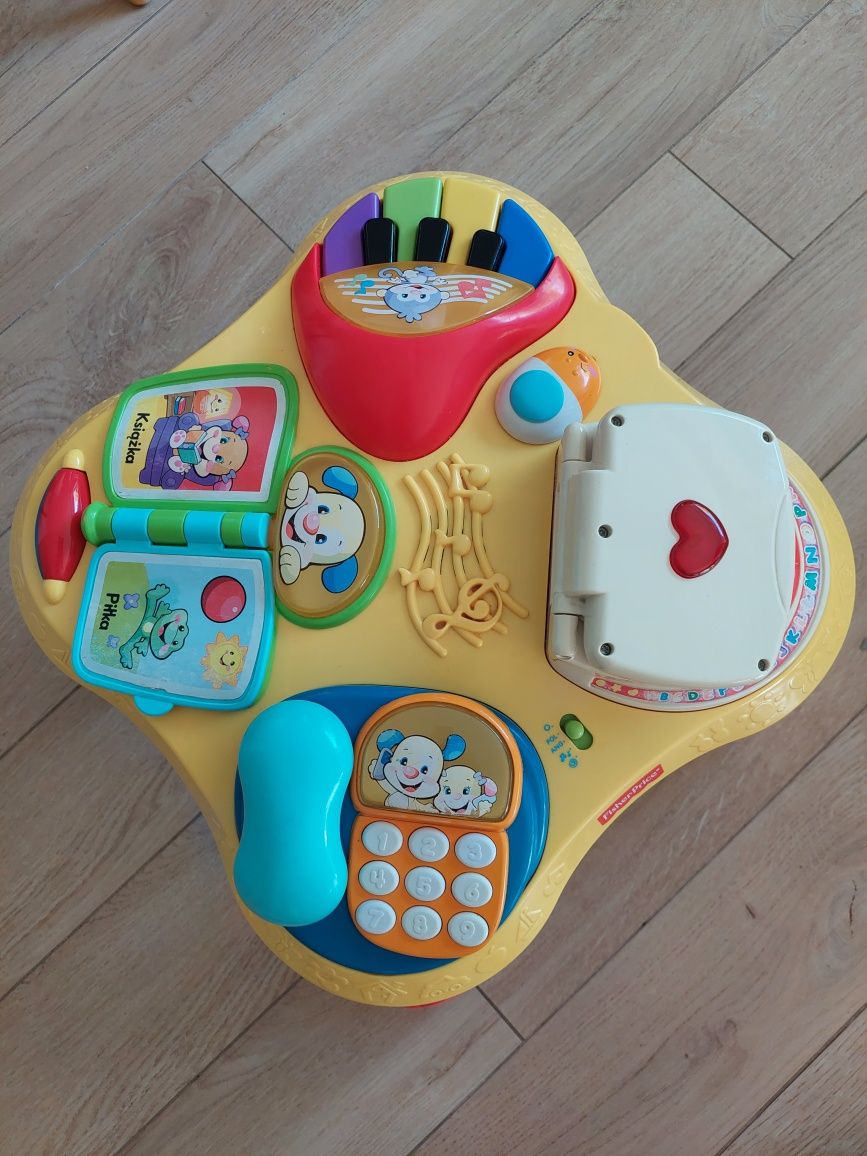 Stoliczek muzyczny Fisher Price interaktywny