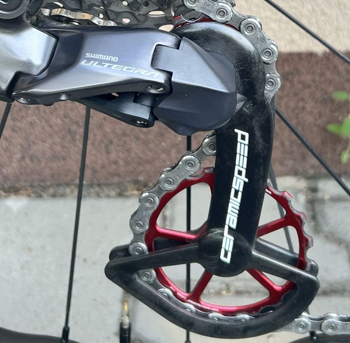 Grupa  ultegra R8170 di2 + wózek ceramicspeed