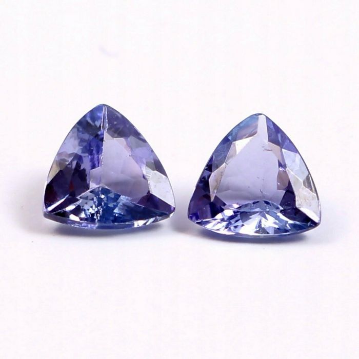 Tanzanit trillion - na złoty pierścionek , sygnet - Wideo