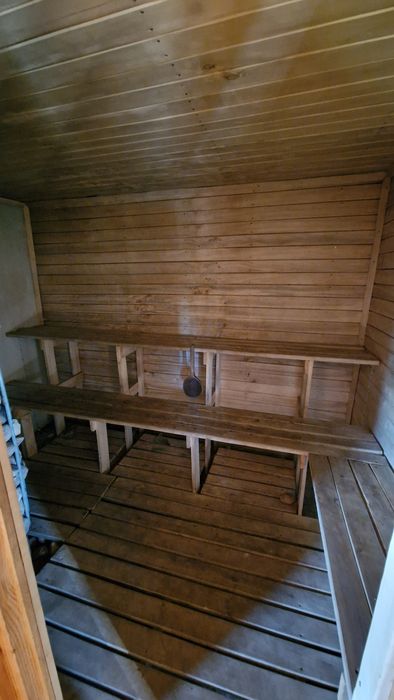 Domek z sauną balią i basenem