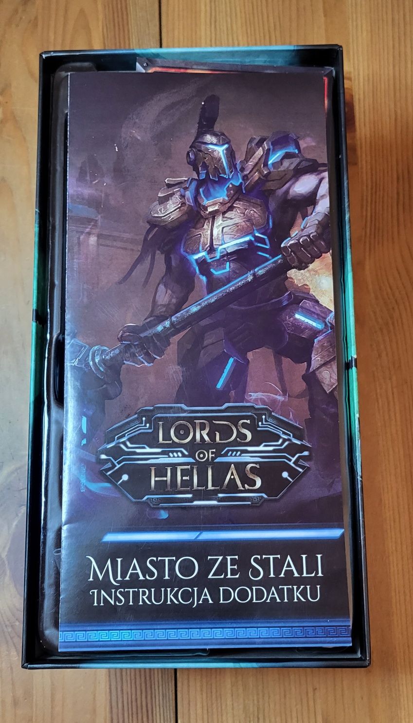 Gra Planszowa City of Steel - dodatek do Lords of Hellas