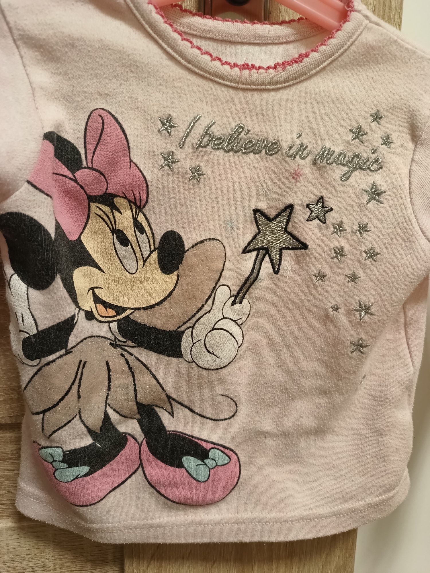 Zestaw ubranek dla dziewczynki bluzka koszulka Myszka Minnie