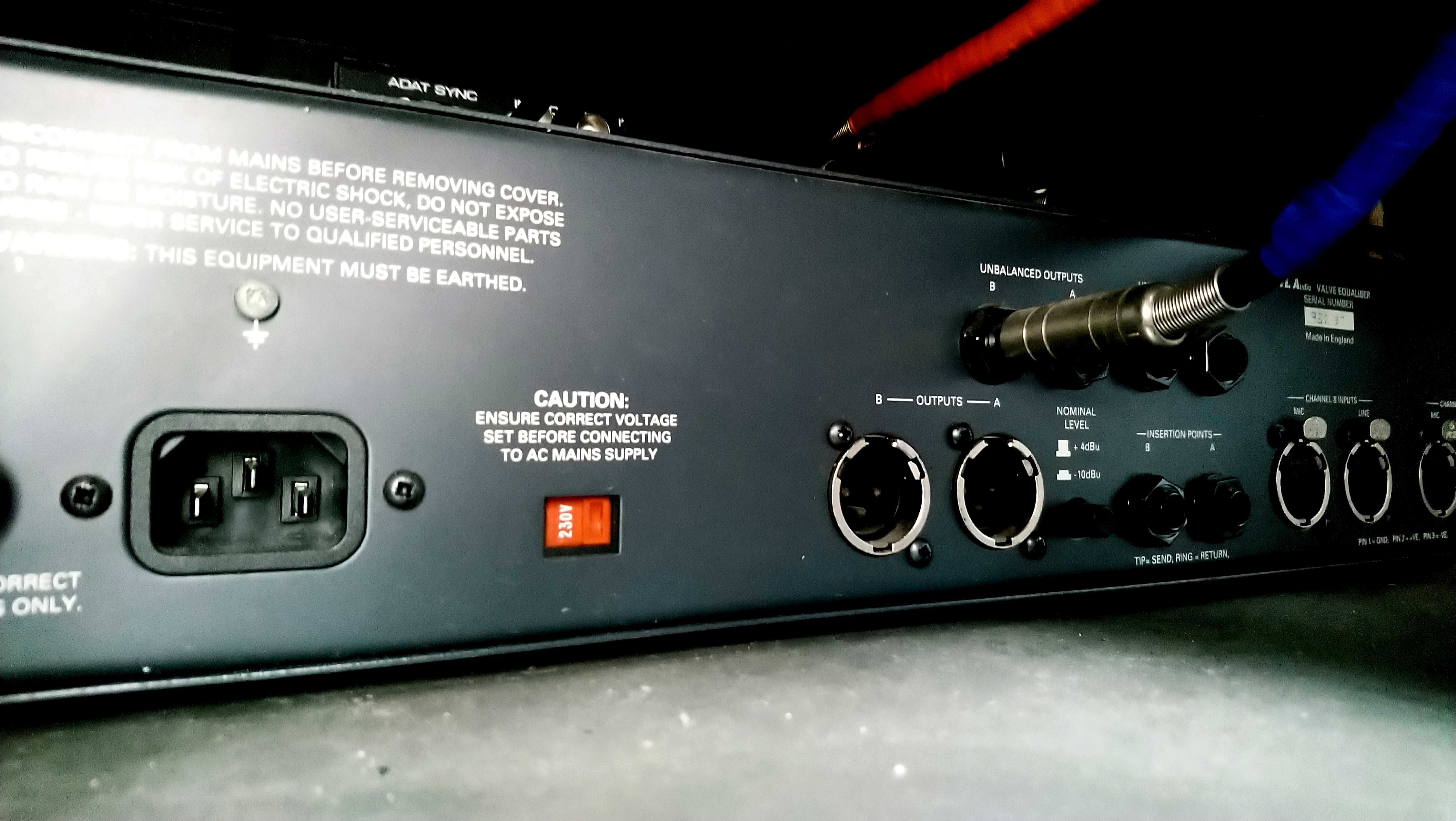 Korektor i preamp lampowy TL AUDIO EQ1