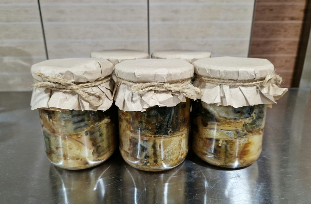 Скумбрія в олії (домашня) банка 460грам