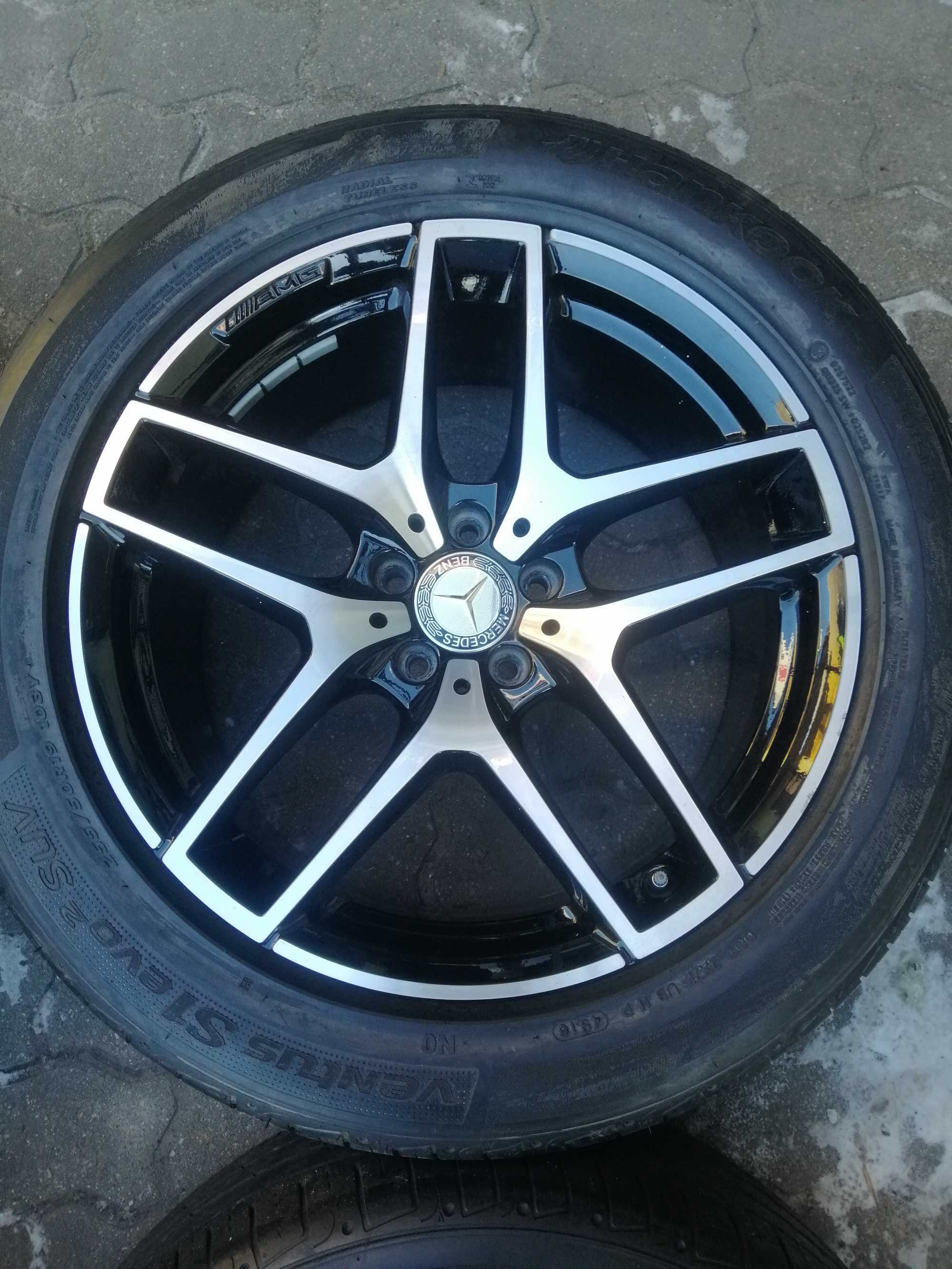 Koła Felgi aluminiowe 5 x 112 R 19 Alufelgi oryginalne Mercedes AMG