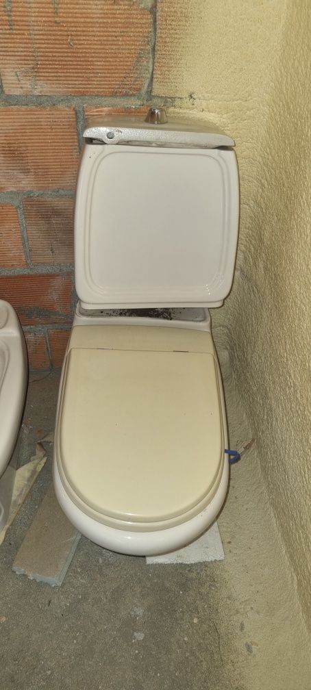 Sanita vintage com deposito e piaçaba
