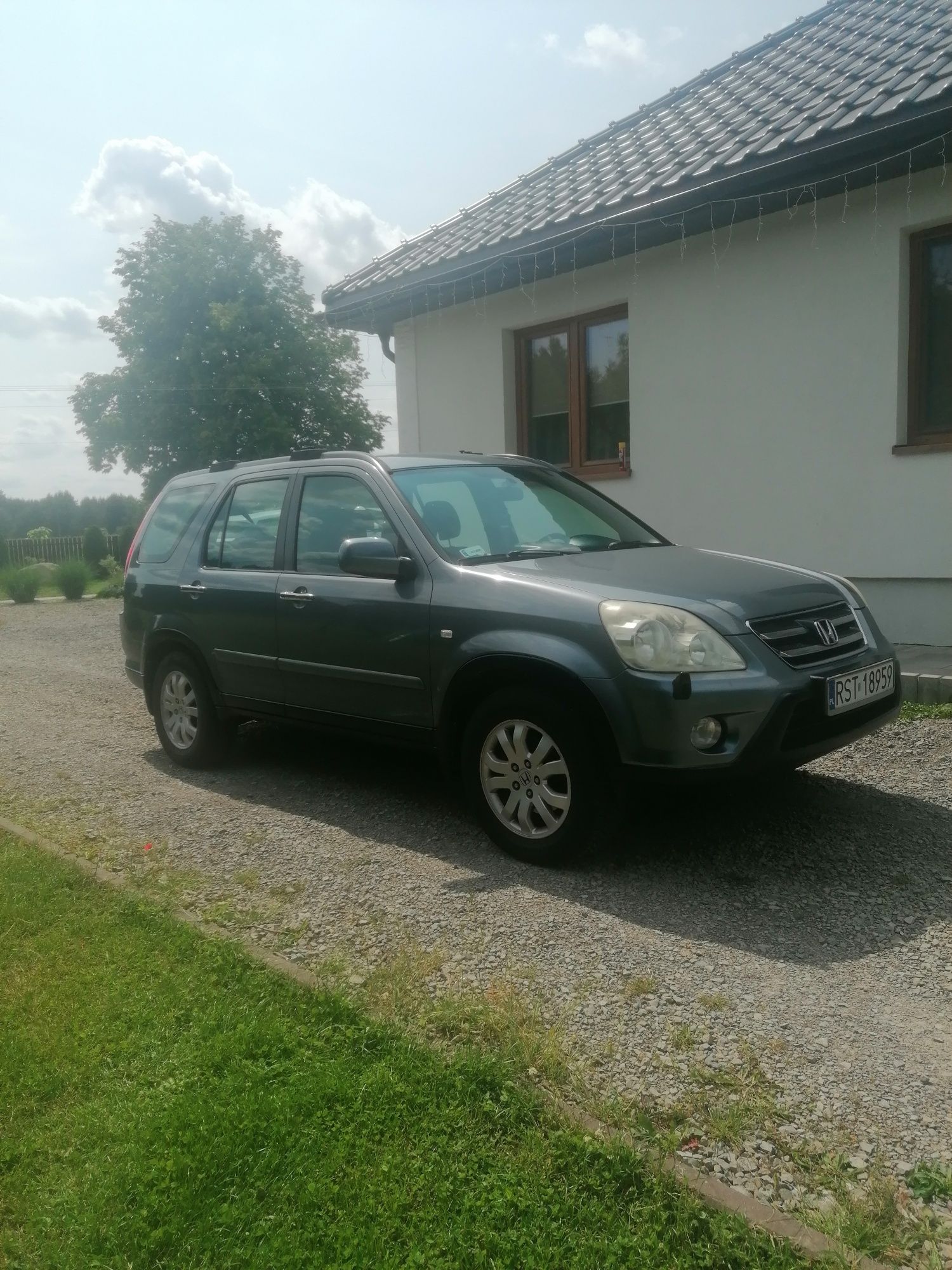 Sprzedam Honda CR-V 2 suv diesel srebrny metalik 4x4