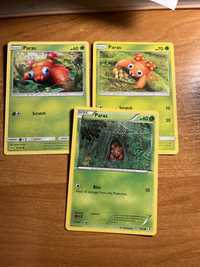 Karty pokemon oryginalne zestaw starsze Paras