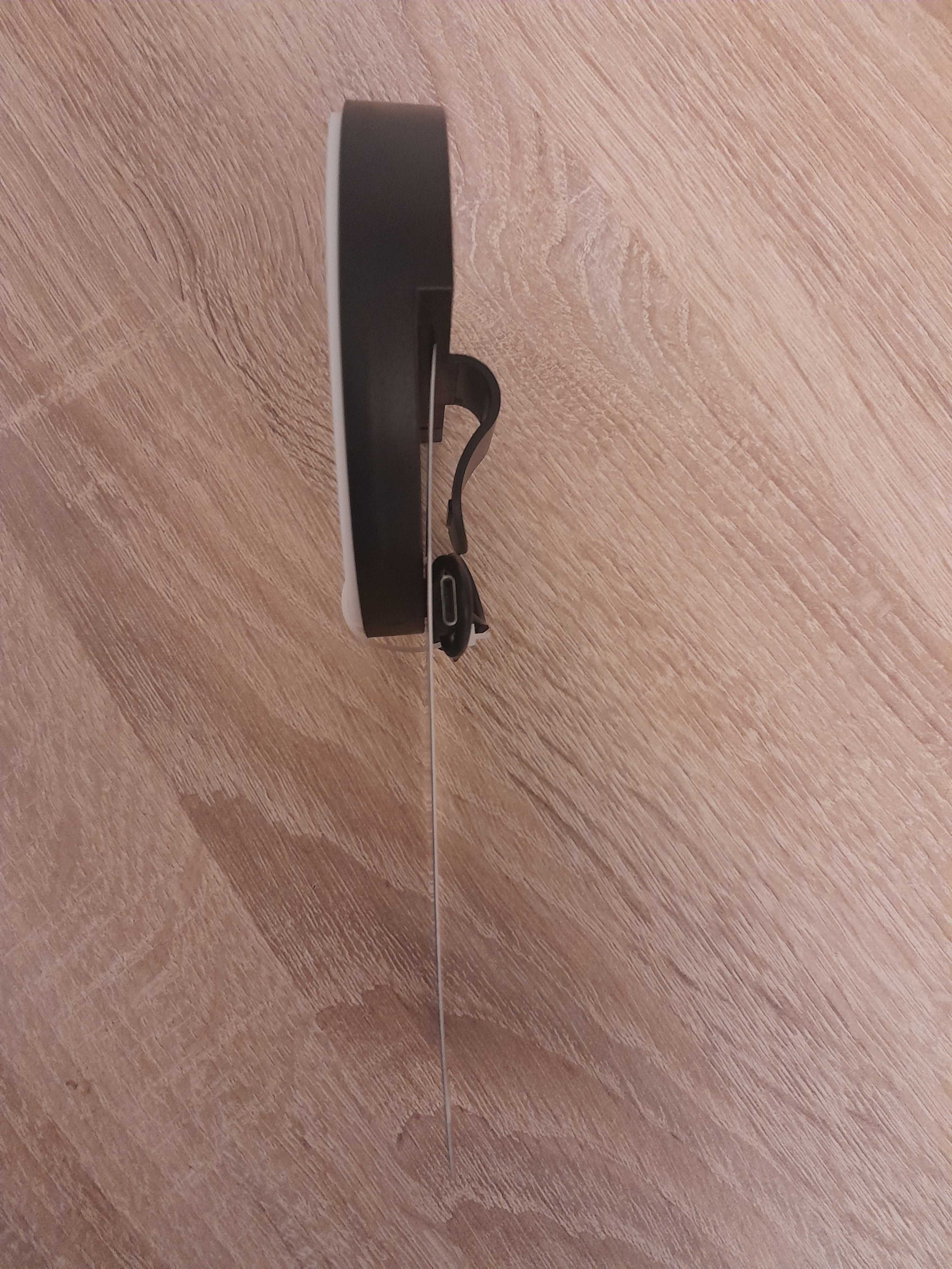 Nowa lampa, pierścień do selfie z klipsem, kabel USB, czarny, 400mAh