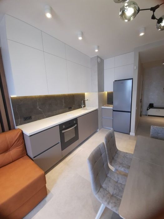 Кухня - студия и спальня в ЖК " Лимнос"/ Педагогическая