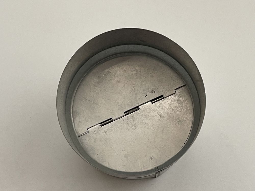 Обратный клапан для вытяжки, вентиляции, 100 мм