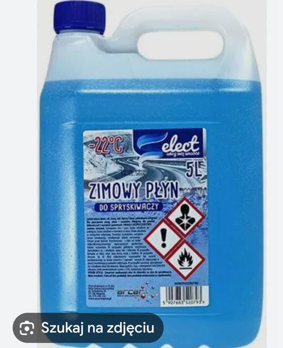 Płyn do spryskiwaczy Select zimowy 5L -22