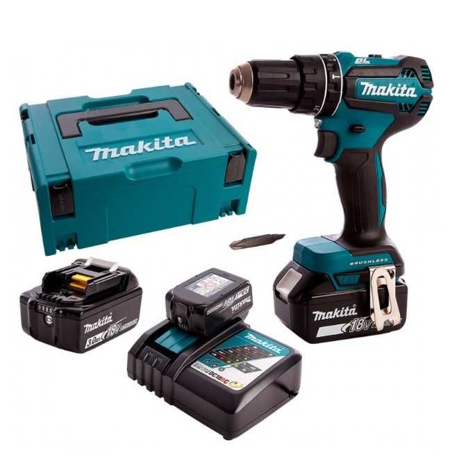 Makita Wkrętarka 18V  3x3Ah  DHP485RF3J MakPAC