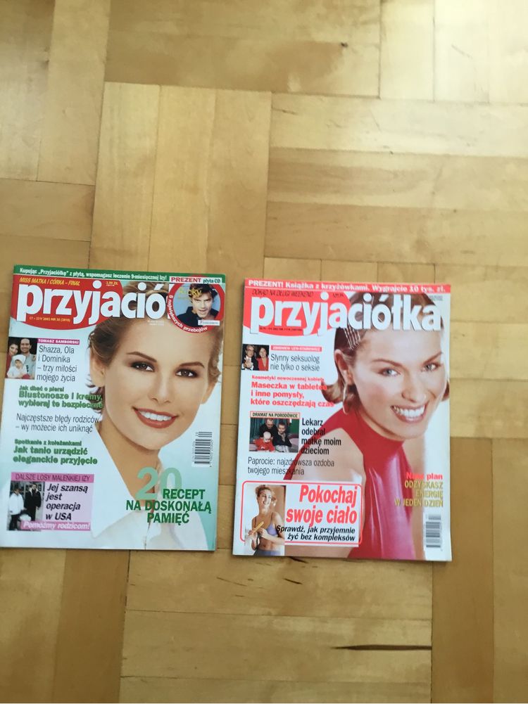 Tygodnik Przyjaciółka z 2002 roku, 2 sztuki