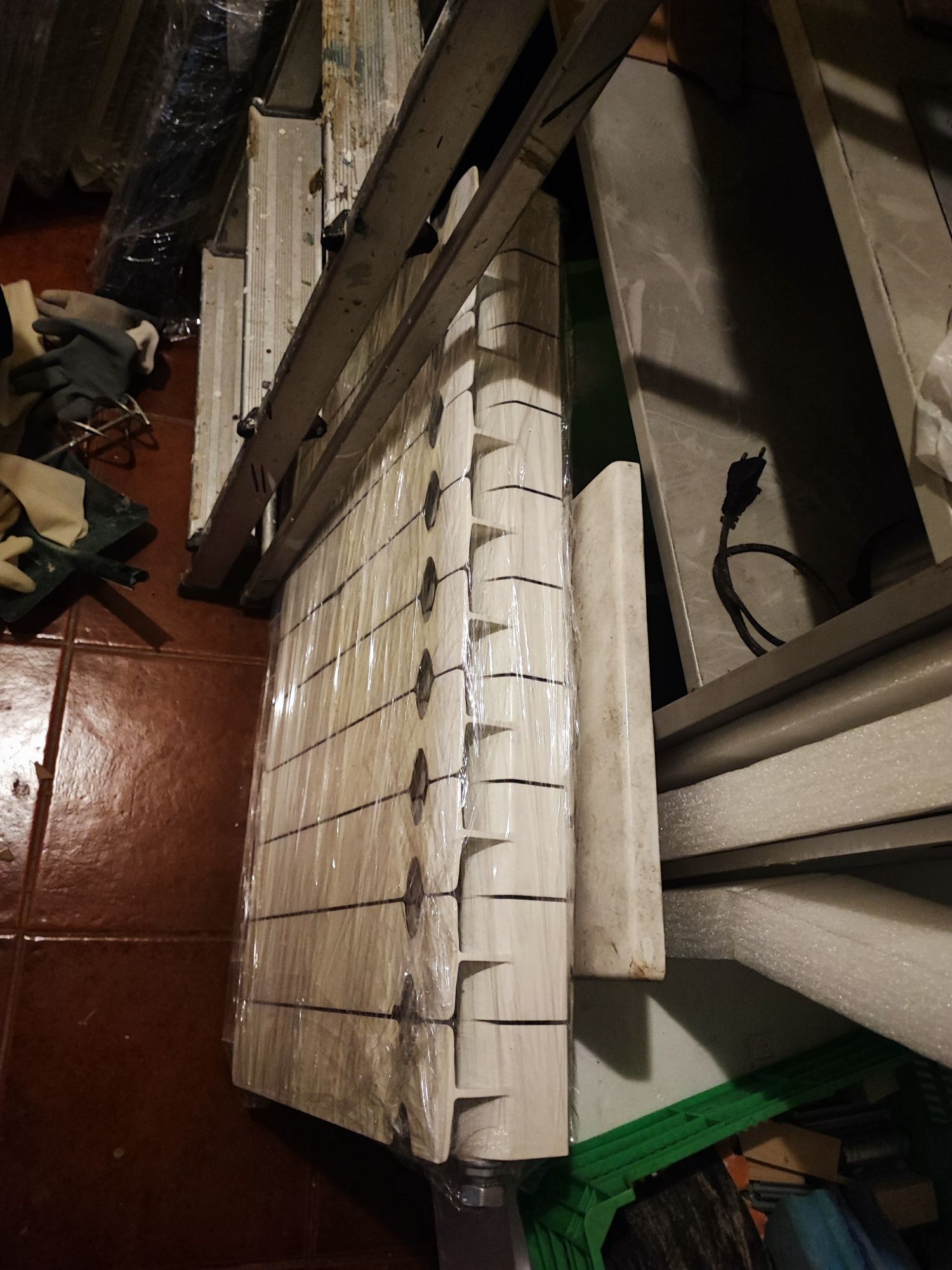 Radiadores a funcionar