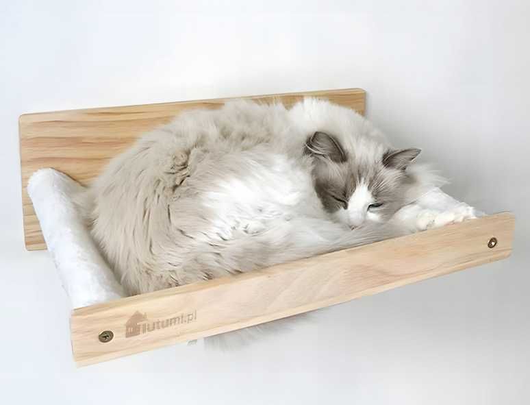 Hamak Legowisko dla Kota na Ścianę Wiszący Miękki NOWY - SUPERCENA