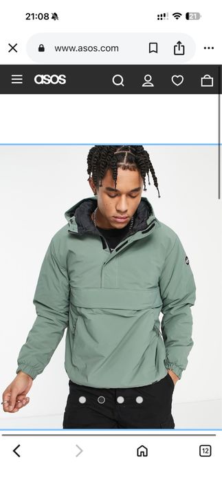 Куртка анорак М   Pull&Bear