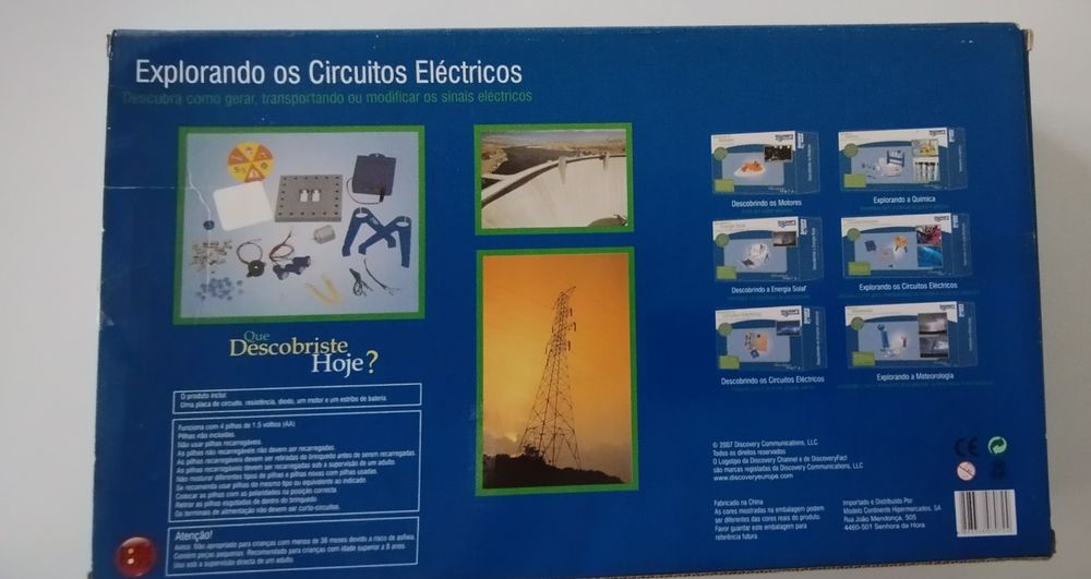 Kit Circuitos Eléctricos Discovery Chanel