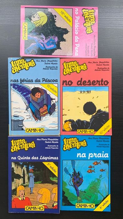 5 LIVROS Uma Aventura