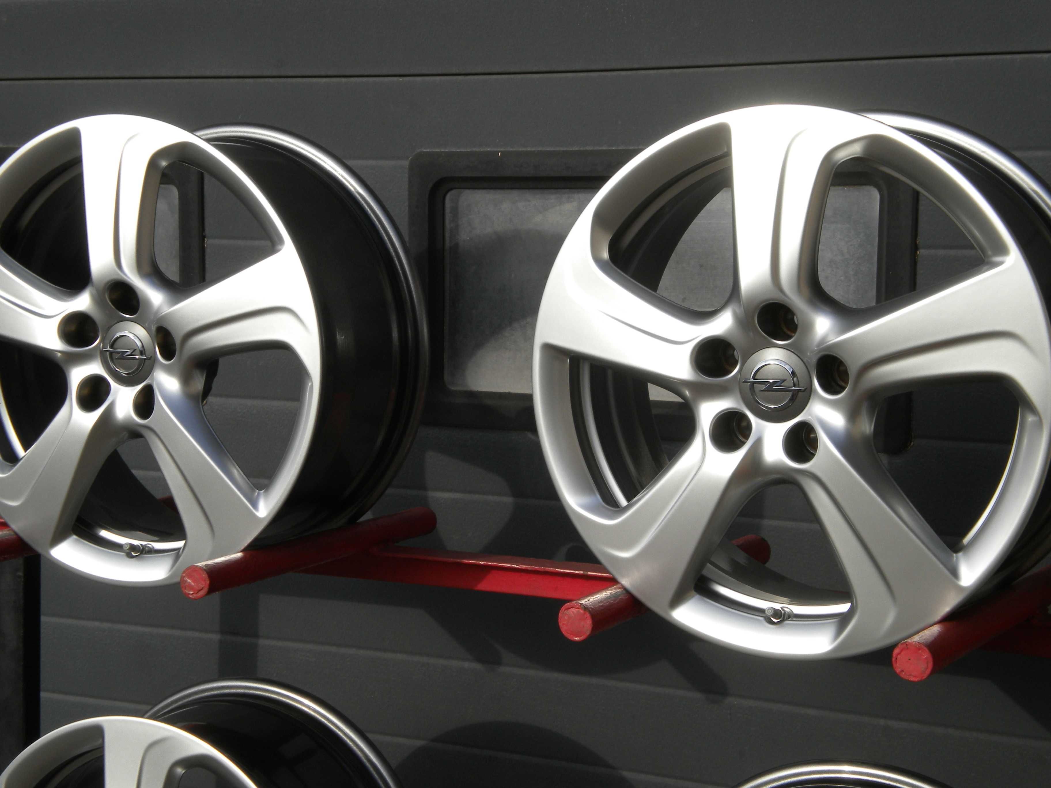 Felgi aluminiowe fabryczne 17 5x110 Opel Adam Corsa D E czujniki TPMS