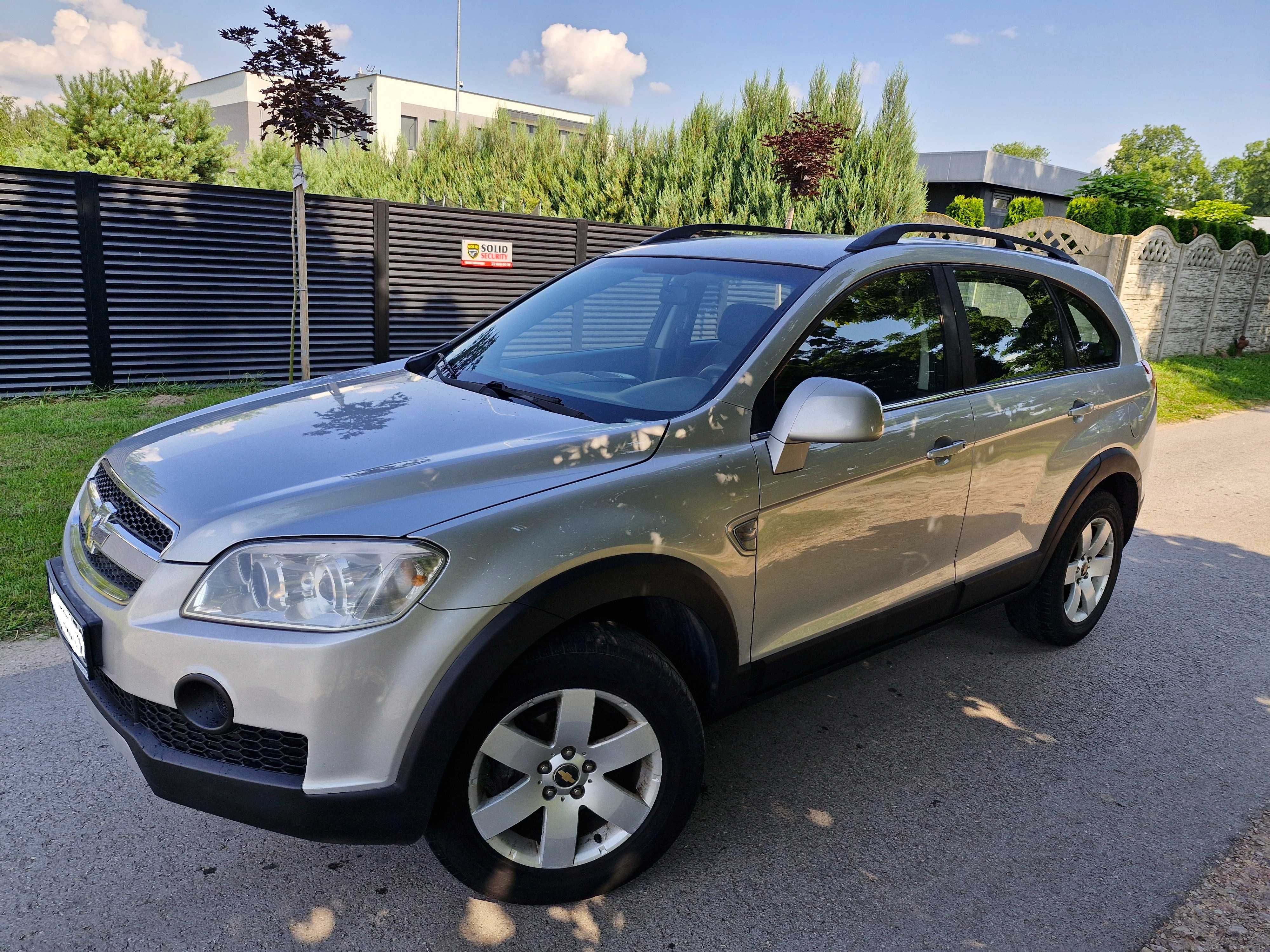 CHEVROLET CAPTIVA_4X4_7 Osobowy_Hak_Sprawna Klimatyzacja