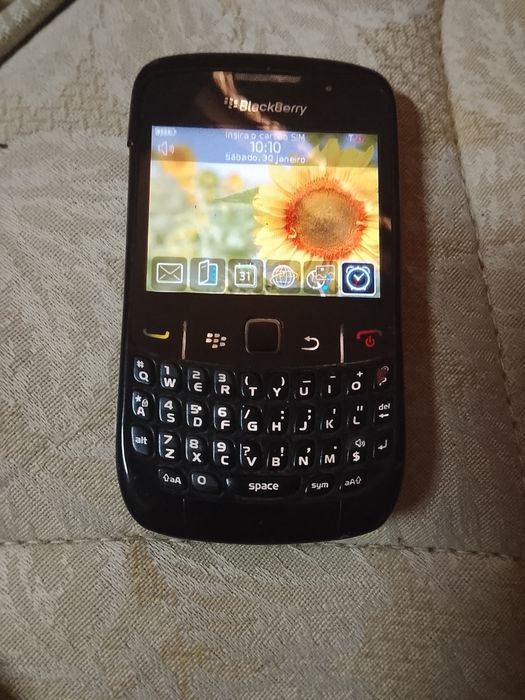 Black Berry a funcionar em pleno software impecável