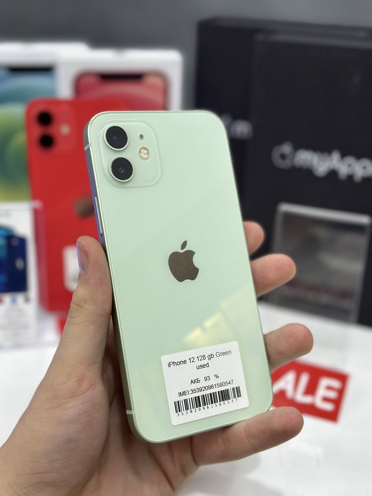 iPhone 12 Green,Red 128gb з гарантією від MyApple