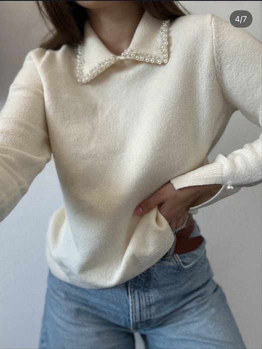 Стильний зимовий светр